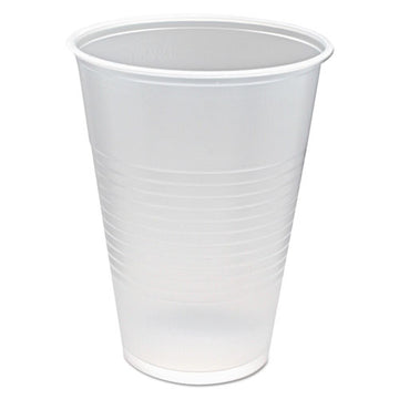 Fabri-Kal® Rk Ribbed Cold Drink Cups, 16 Oz, Translucent, 50-sleeve, 20 Sleeves-carton freeshipping - TVN Wholesale
